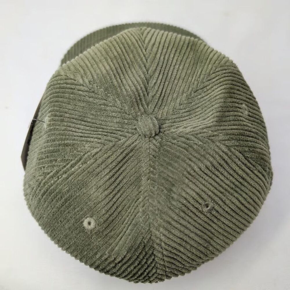 Snag Collective Mushroom Hat Corduroy Rope Olive Green Embroidered Snapback NWT - Picture 8 of 10